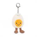JELLYCAT Amuseables happy boiled egg bag charm