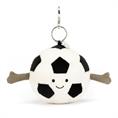 JELLYCAT Amuseables sports football bag charm