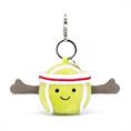 JELLYCAT Amuseables sports tennis bag charm