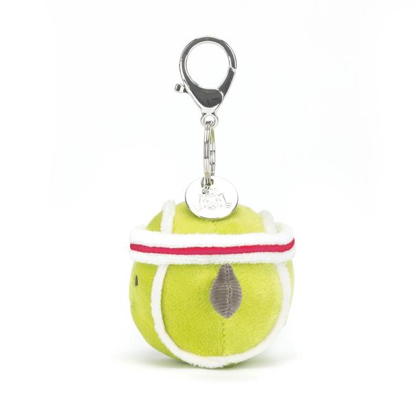 JELLYCAT Amuseables sports tennis bag charm