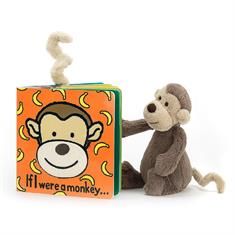 JELLYCAT Monkey kartonnen boekje