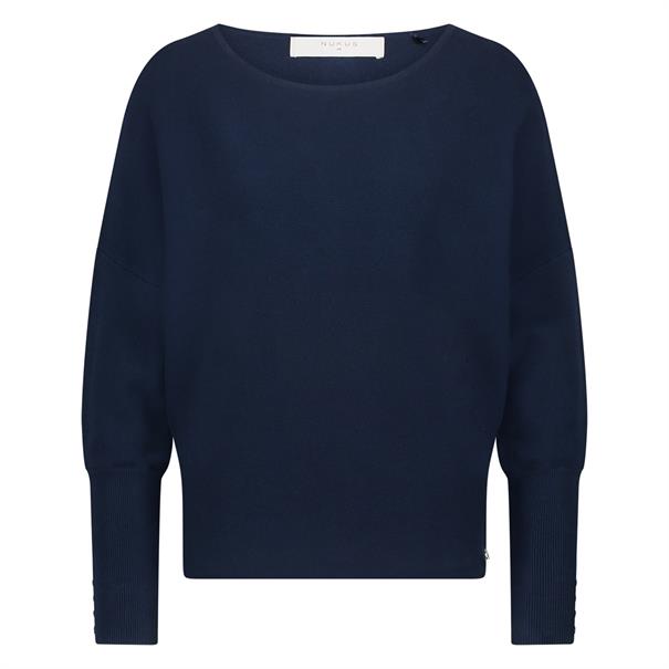 NUKUS Batwing pullover plain
