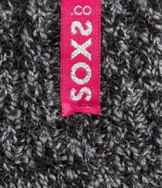 SOXS Dgrijs/roze label