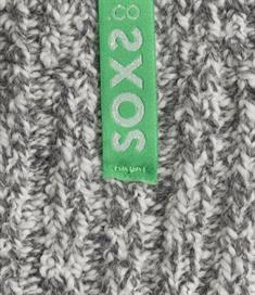 SOXS Grijs/neon groen label