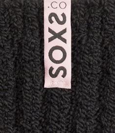SOXS Zwart/roze label